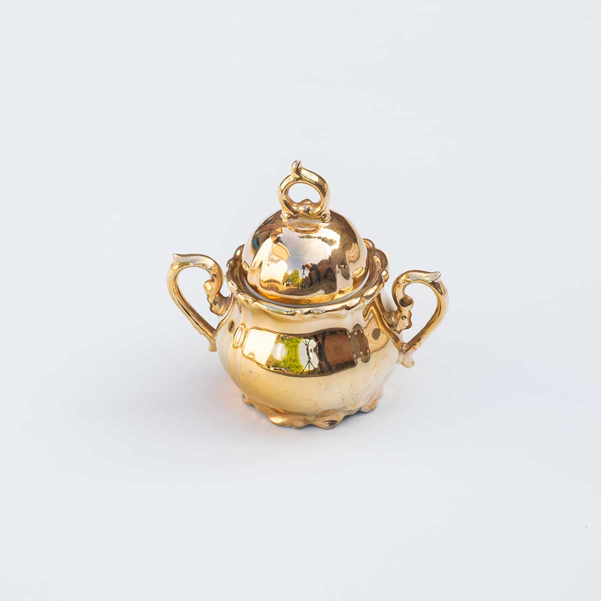 Gold Coffee Set with Cups