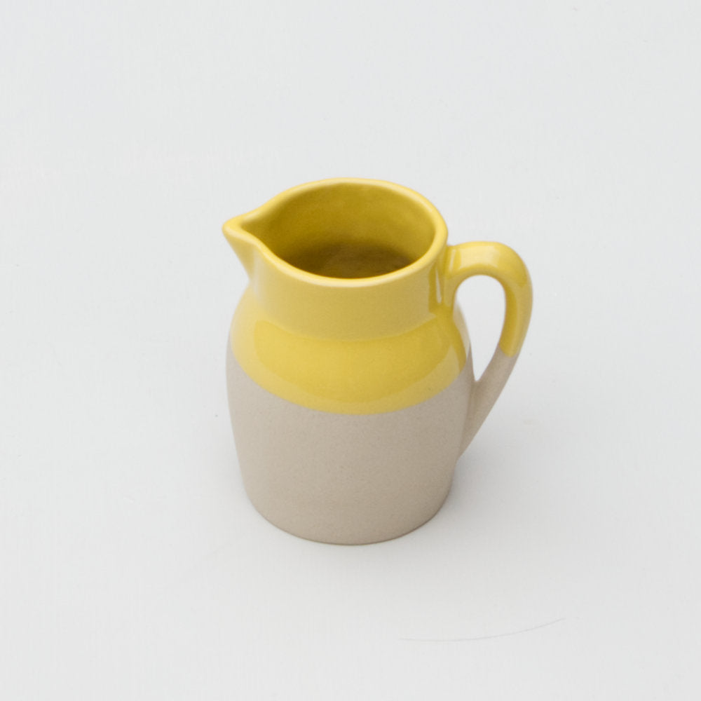 Digoin Mini Dipped Jug - Yellow