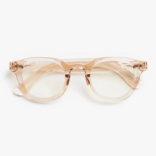 Andy / Blue Light Glasses - Pink Quartz