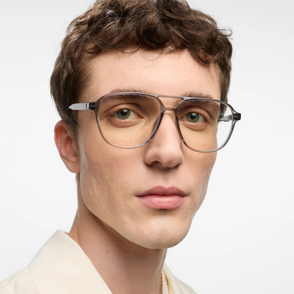 Brad / Blue Light Glasses - Glossy Laguna