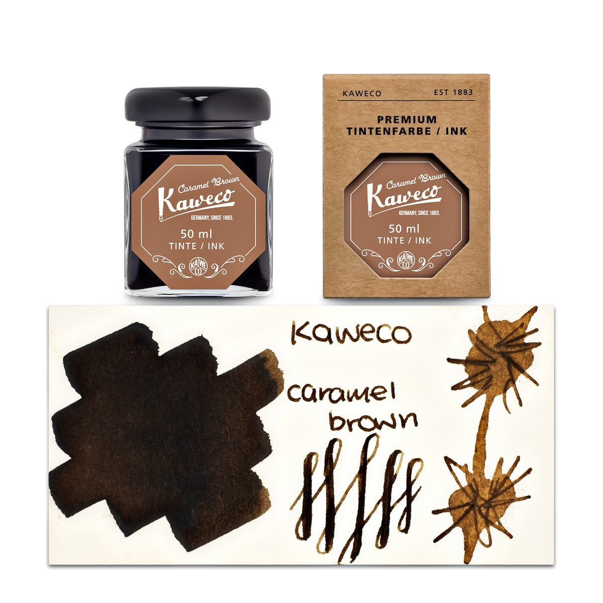 Kaweco Bottled Ink 50ml - Caramel Brown