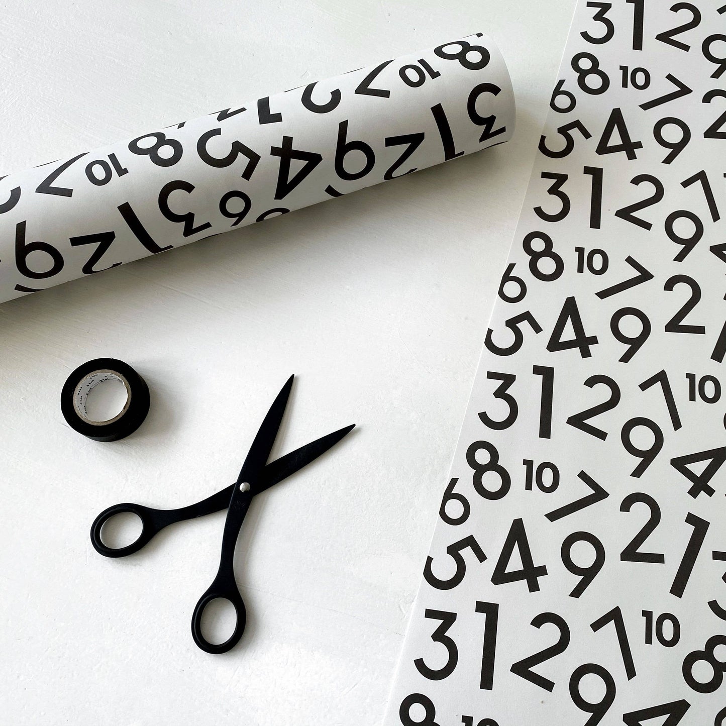 Numbers - Wrapping Paper
