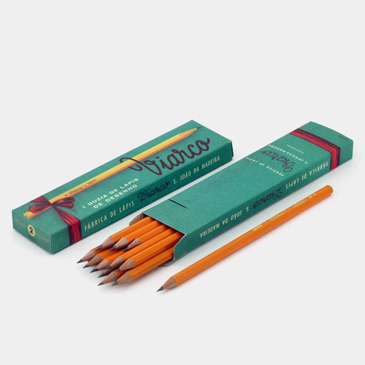 Viarco Vintage Pencil Set of 12 - Green Box