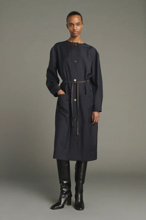 Helie Dress - Blue / Navy