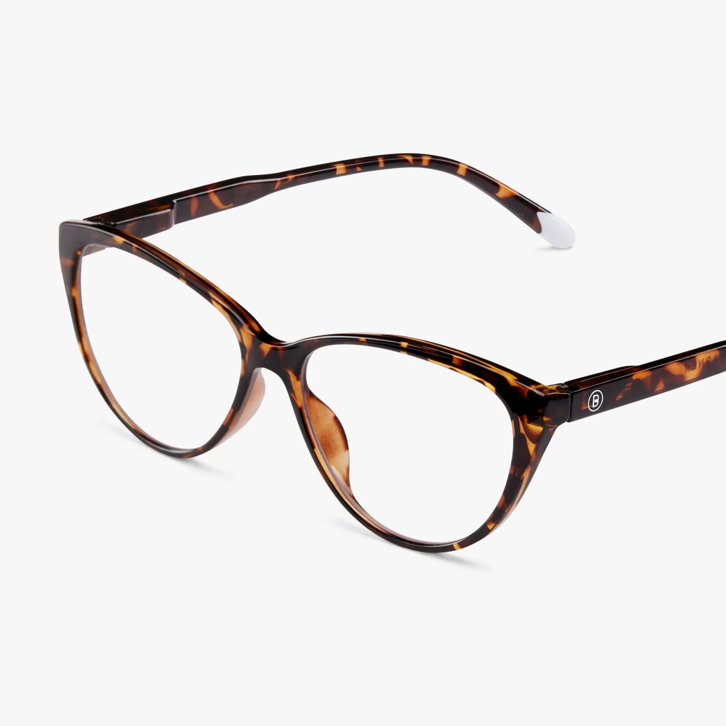 Astoria / Blue Light Glasses - Glossy Tortoise