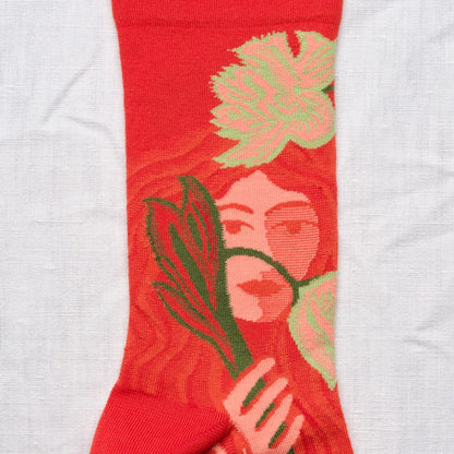 Red Face Socks