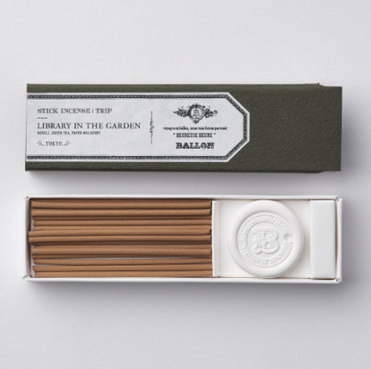 Incense Set - ‘Library in the garden’