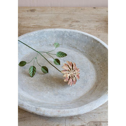 Metal Flower - Cream