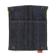 Denim bendy pencase