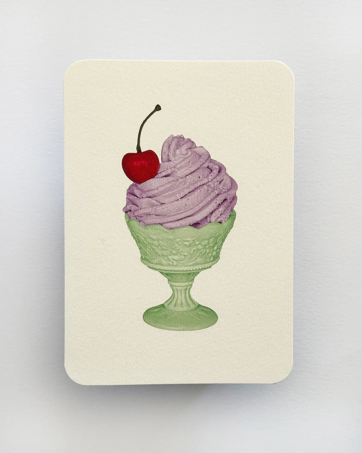 Lavender Chantilly Cream - Greeting Card
