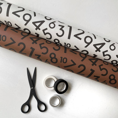 Numbers - Wrapping Paper