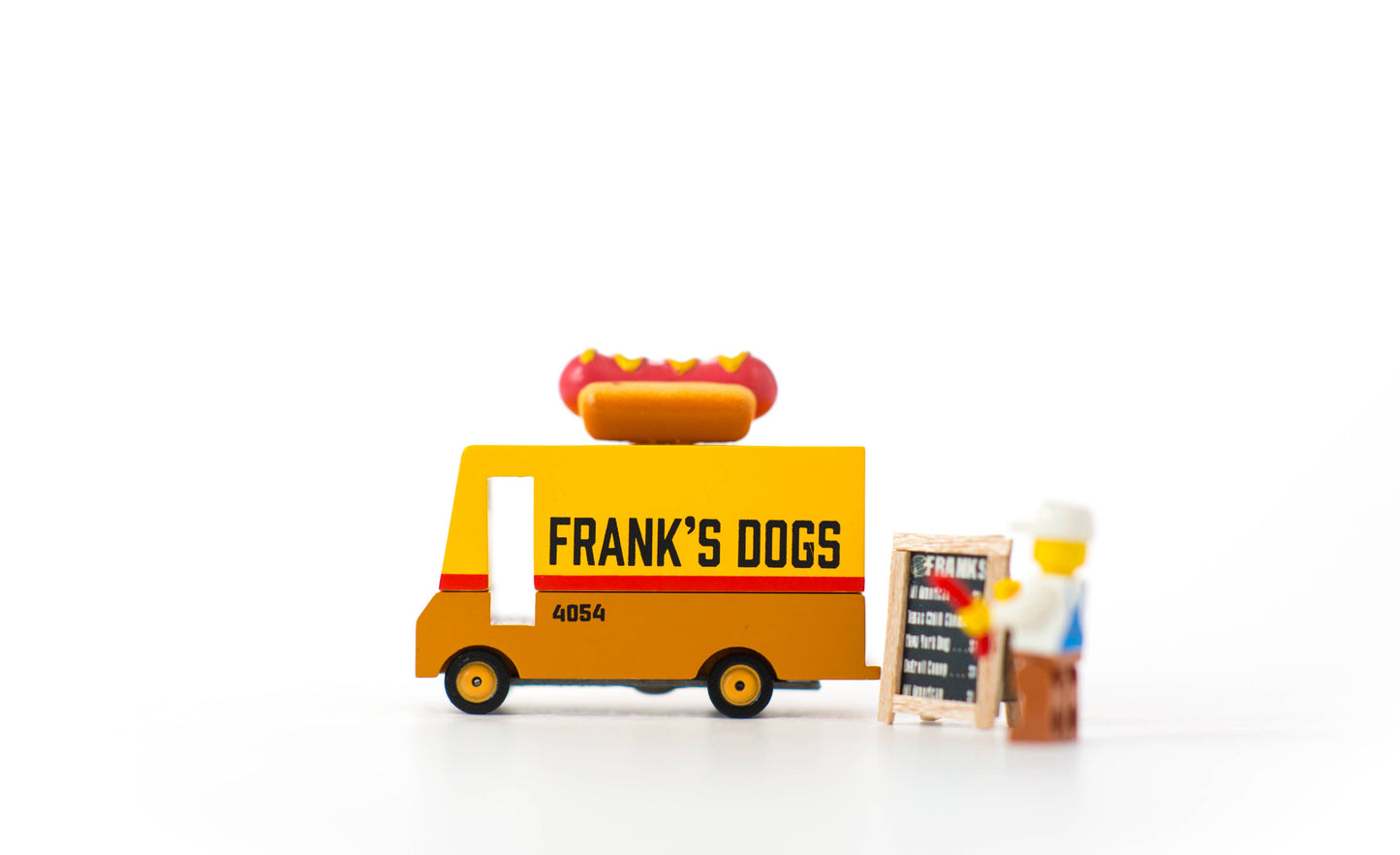 Hot Dog Van - Wooden Toy Car