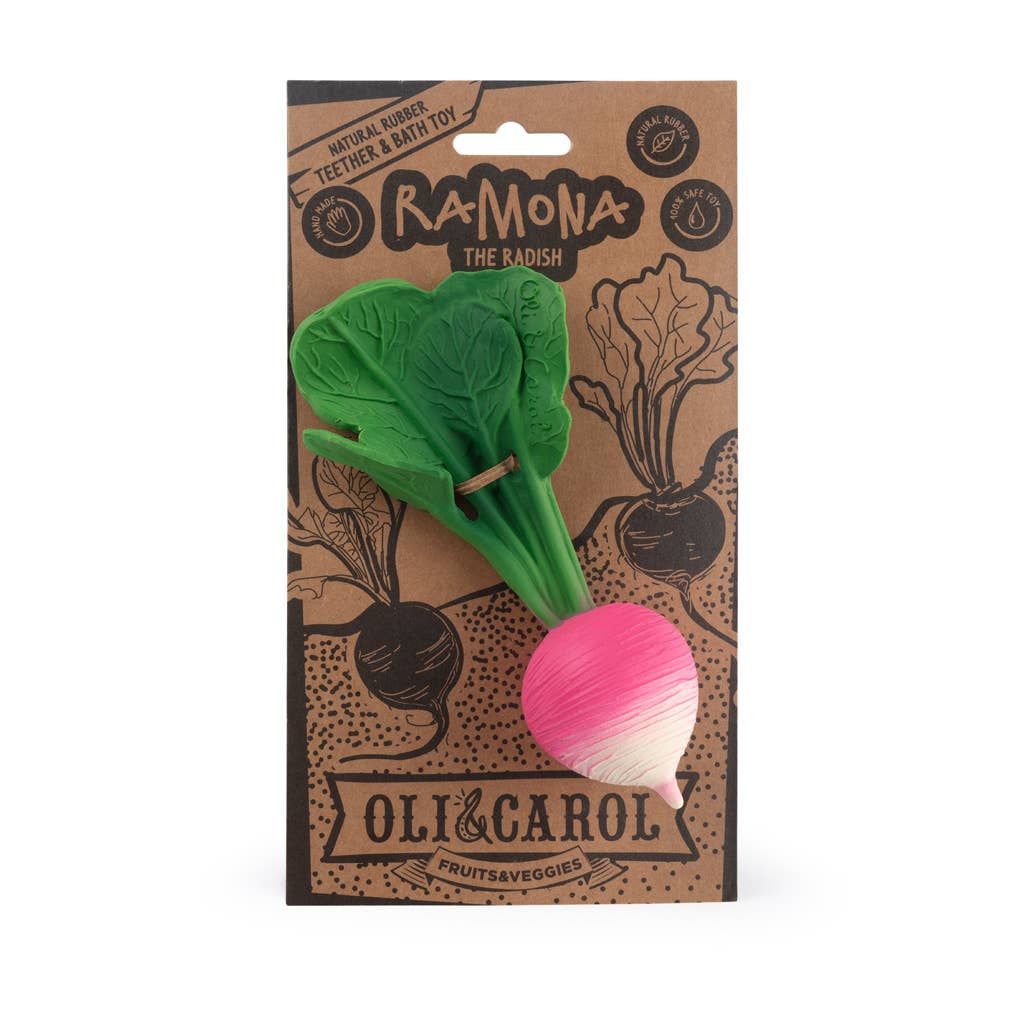 Ramona the Radish - Natural Baby Teether