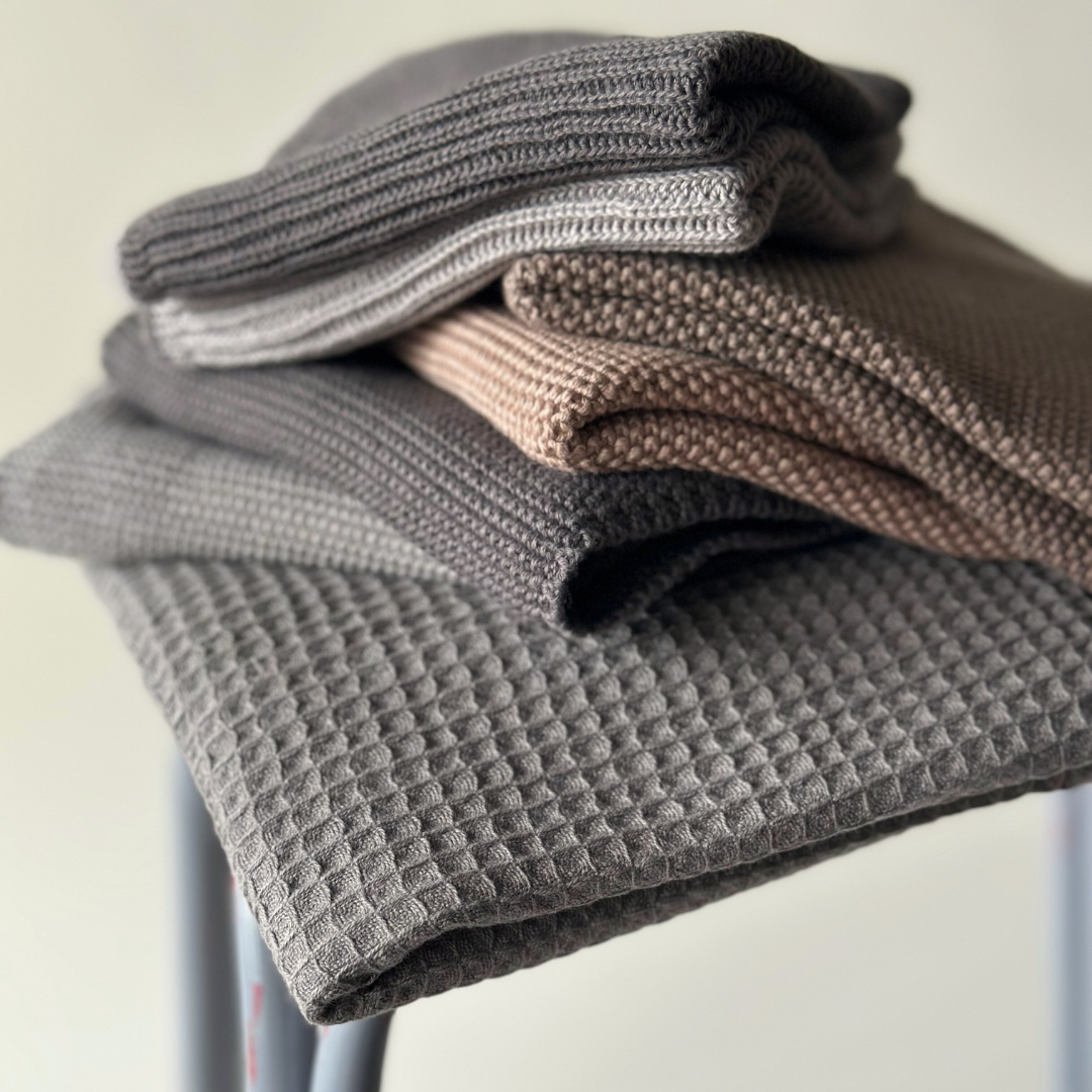 Cotton Dishcloths - Hazelnut