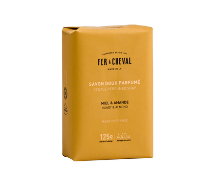 Solid Soap Bar 125g - Honey & Almond
