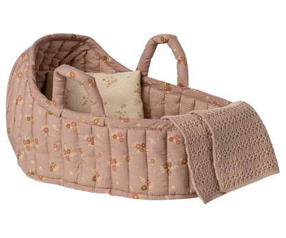Large Carry Cot - Rose