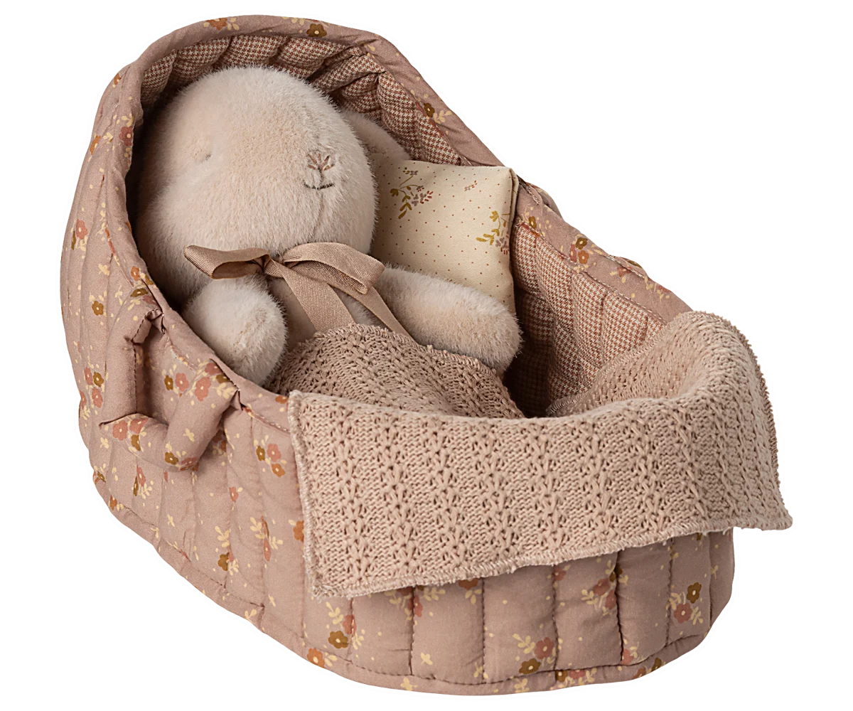 Large Carry Cot - Rose