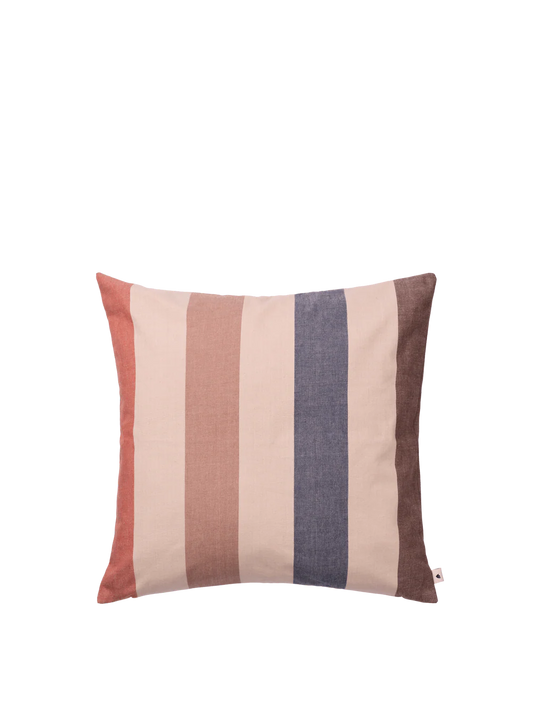 Outdoor Cushion / Cashmere, Mocha, Indigo