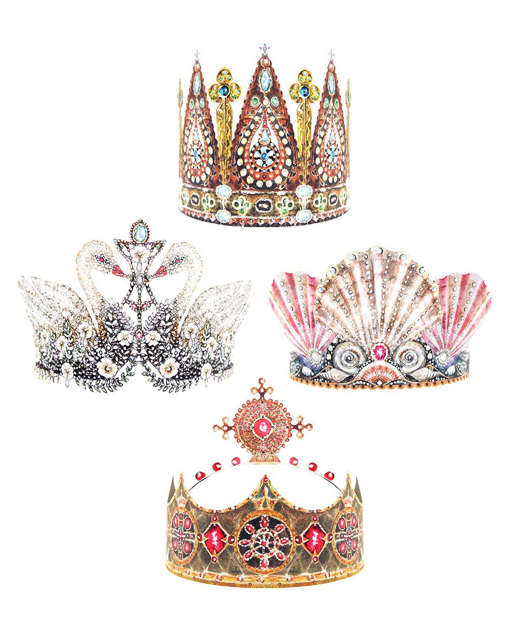 Adult Paper Crowns - Feast