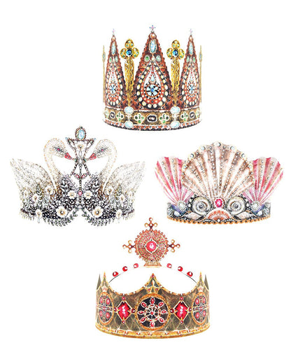 Adult Paper Crowns - Feast