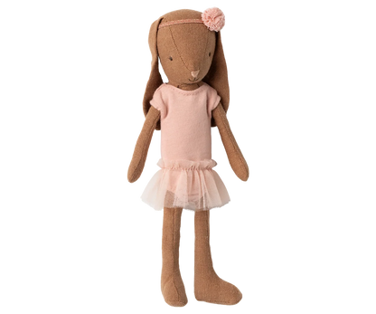 Bunny Size 1 - Chocolate Brown in Ballet Suit and Rose Skirt