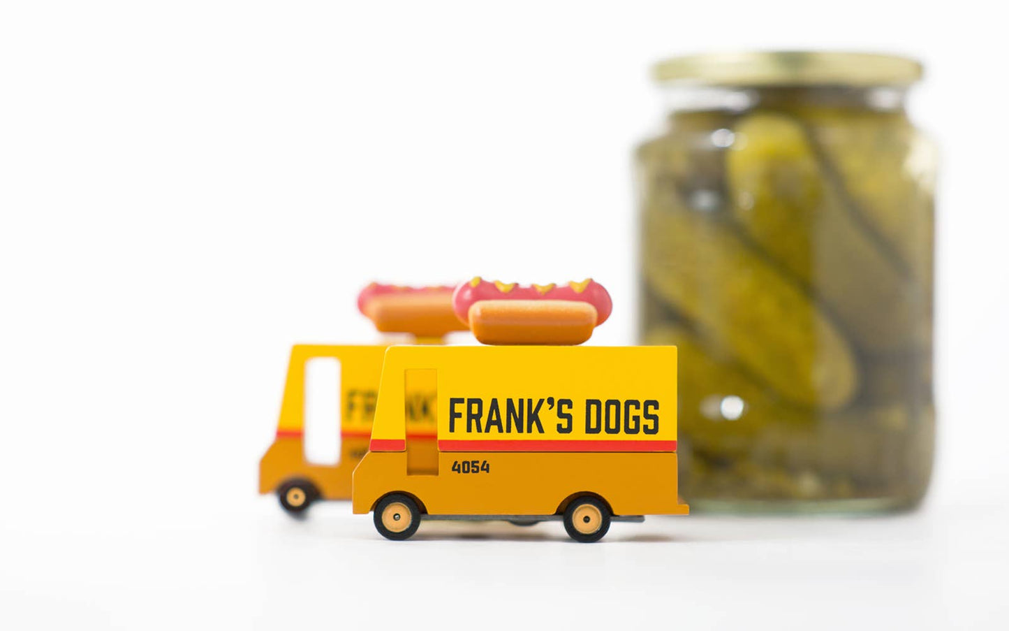 Hot Dog Van - Wooden Toy Car