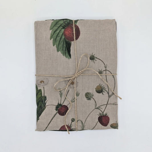Linen Tablecloth - Berries