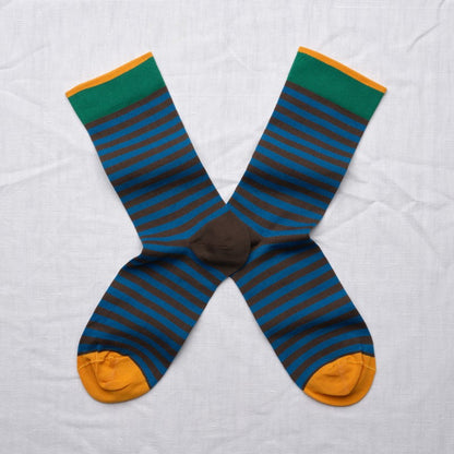 Umber Stripe Socks