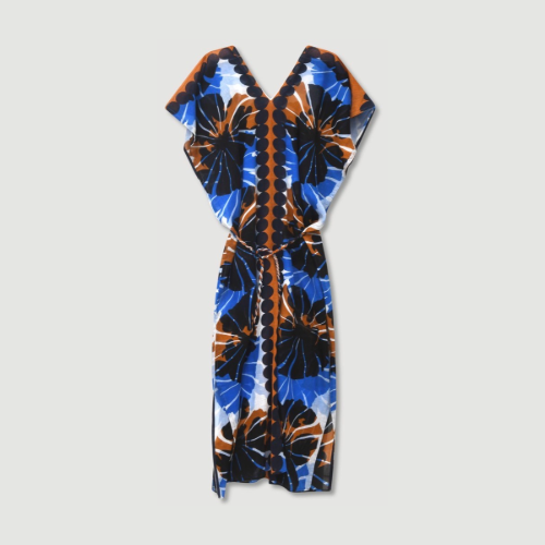 Hydra Pavot Dress - Blue