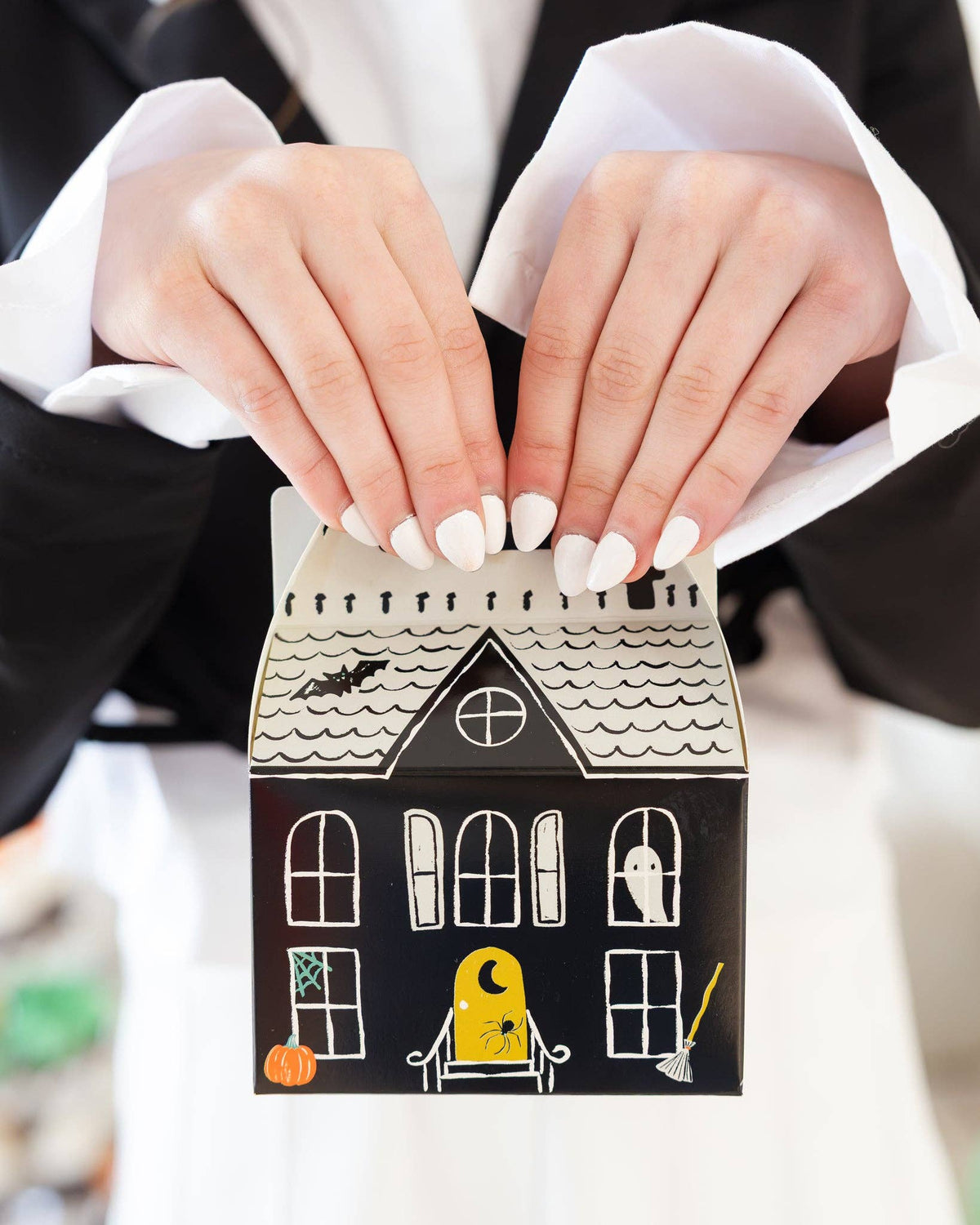 Halloween House Treat Boxes - Set of 6