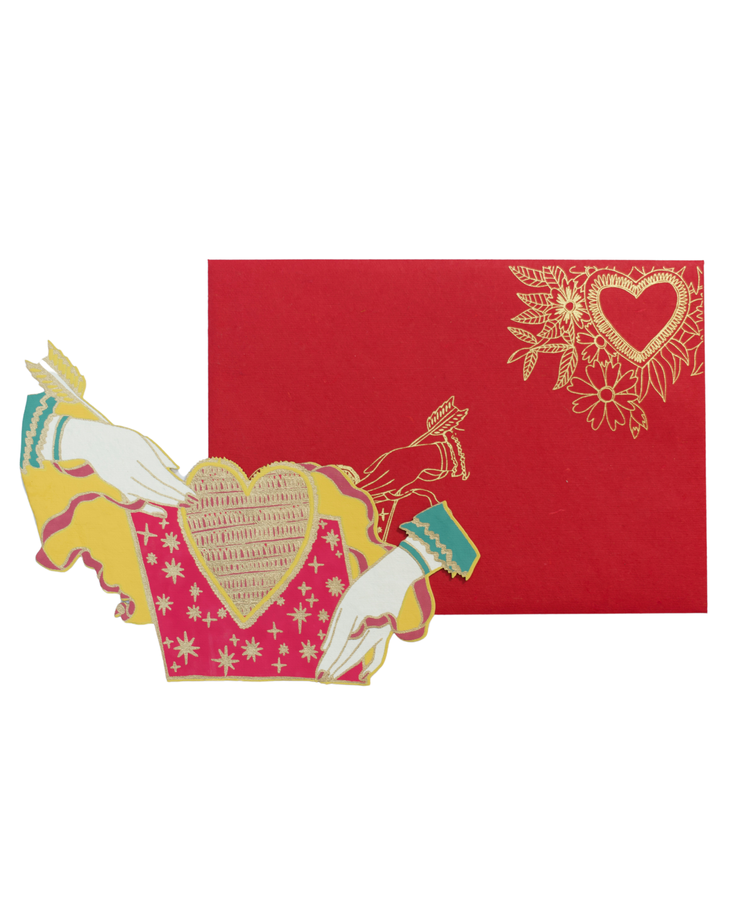 Heart and Hands - Greeting Card