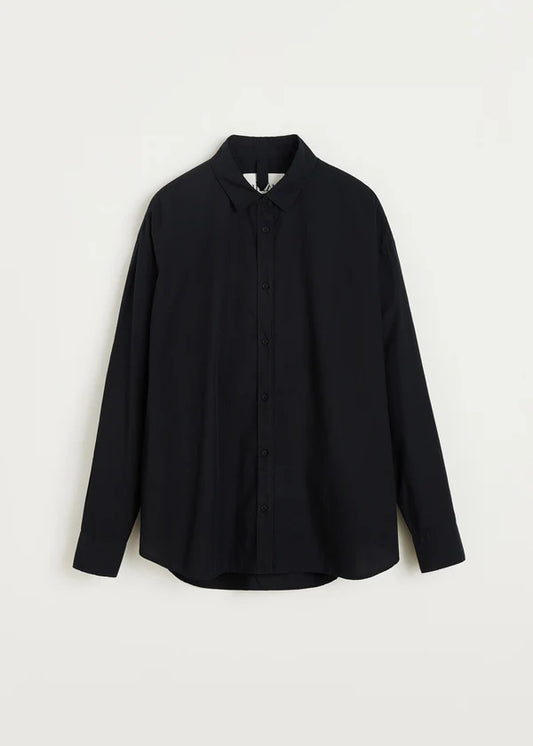 Oversized Shirt - Black Navy