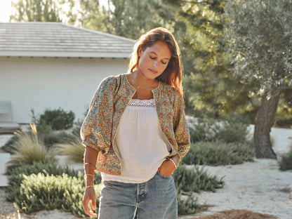 Jaci Print Jacket