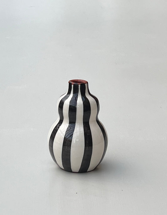 CASA CUBISTA VASE GOURD MINI BLACK