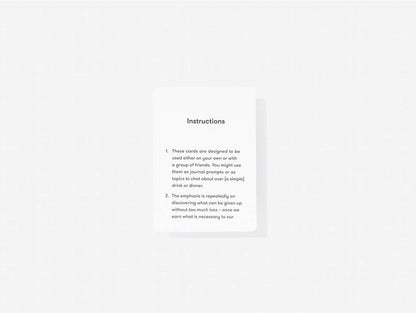 Simplicity Cards
