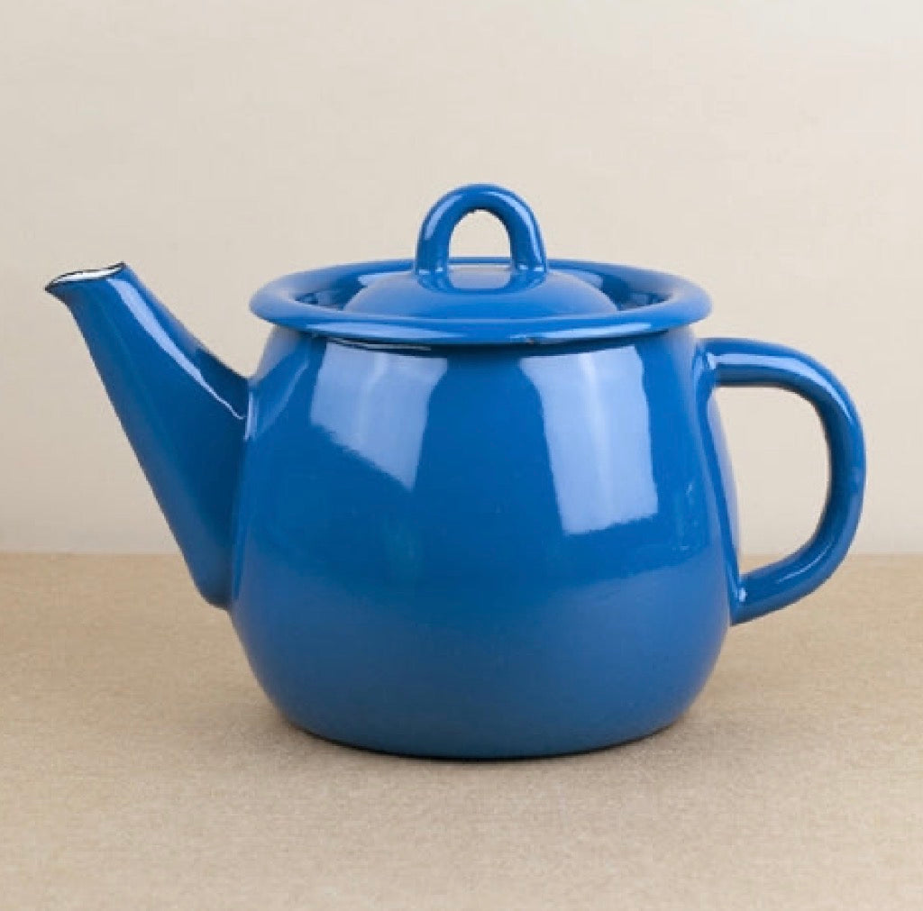 Enamel teapot