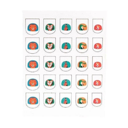 Children's Nail Stickers - Colourful Creatures
