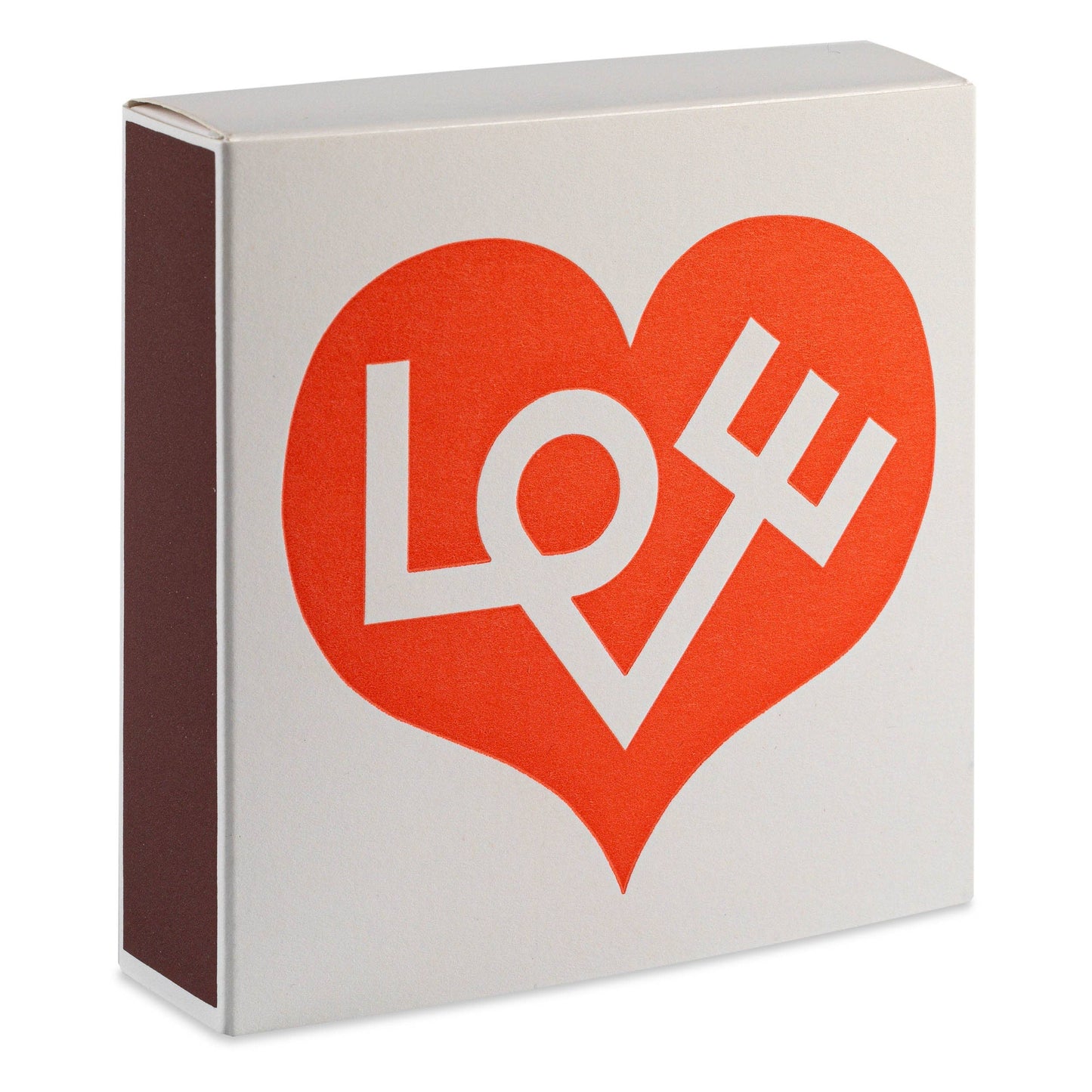 Square Matchbox - Love Heart