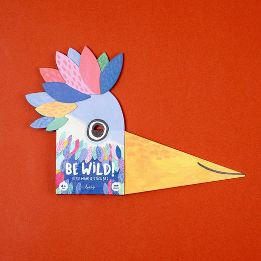 Be Wild - Bird Mask & Stickers