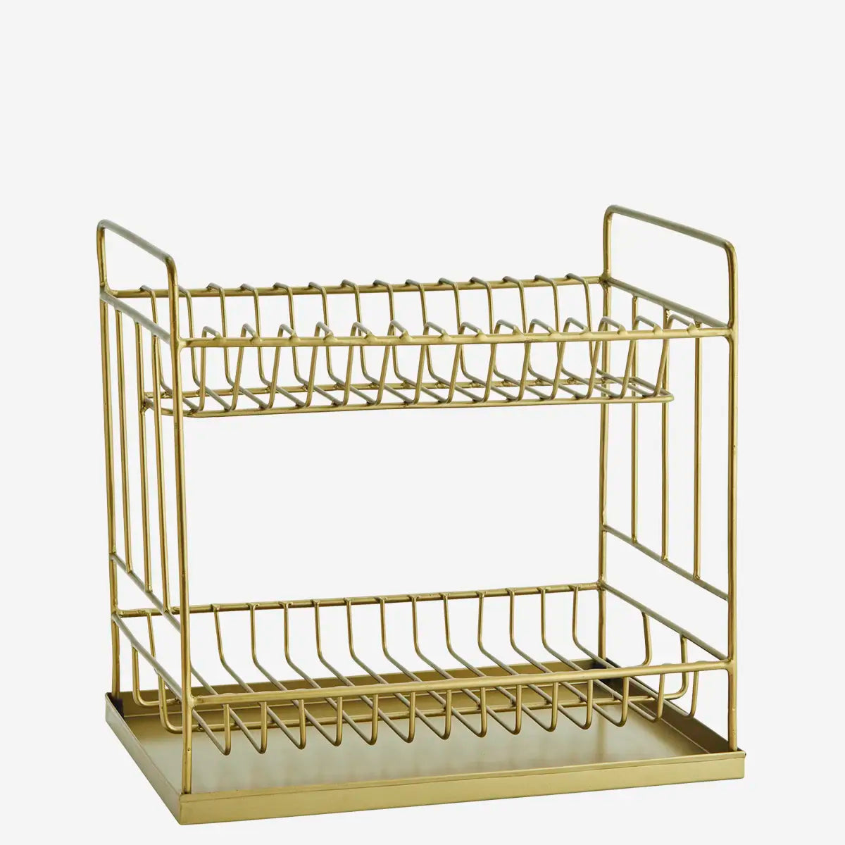 Iron Dish Rack - Gold
