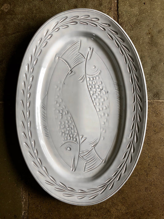 Corinne de Haas - Extra Large Carved Fish Platter