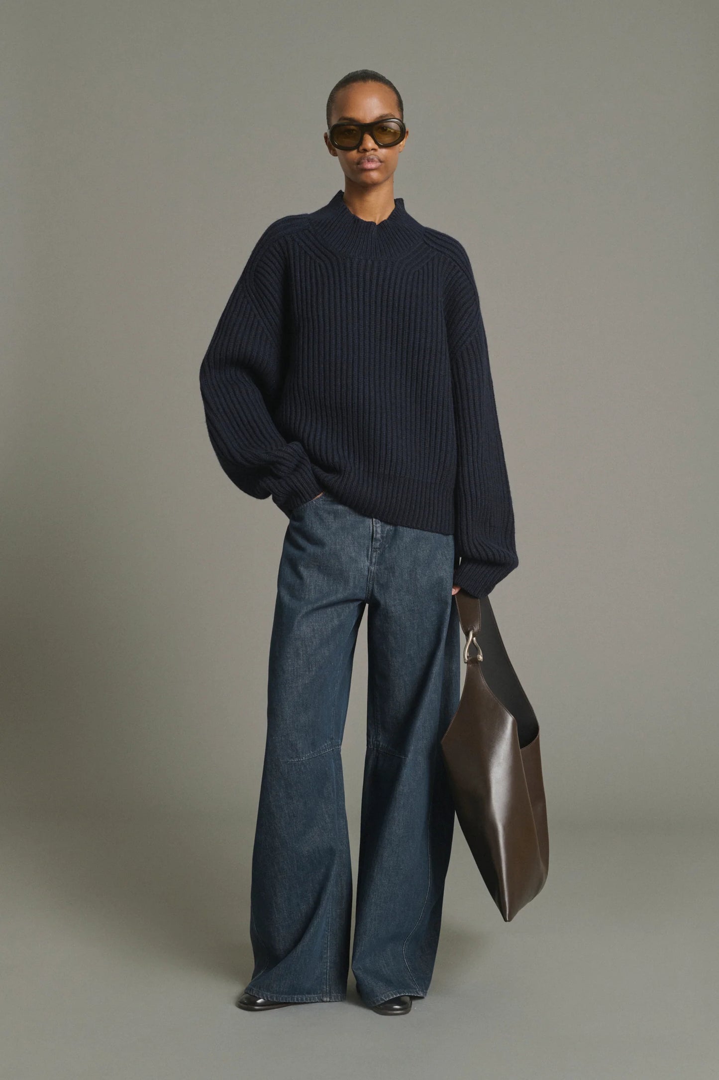 Gaspard Pant - Blue/Grey