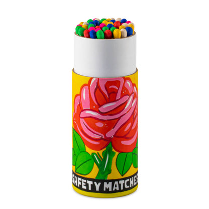 Cylinder Matchbox - The Rose
