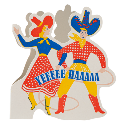 Yee Haa Couple - Greeting Card