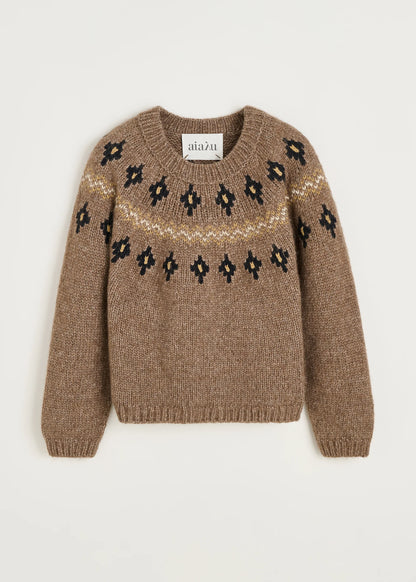 Wyn Sweater - Mix Brownie