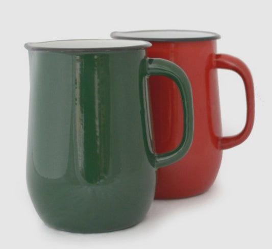 Enamel Jug - Red