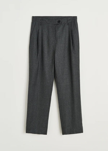 Balder Pant Fine Wool - Dark Grey