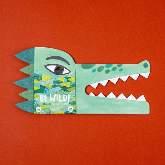 Be Wild - Crocodile Mask & Stickers