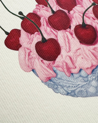Strawberry Chantilly Cream - Greeting Card