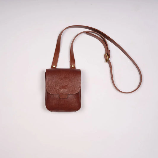Half Orbed Tab Bag - Papaya
